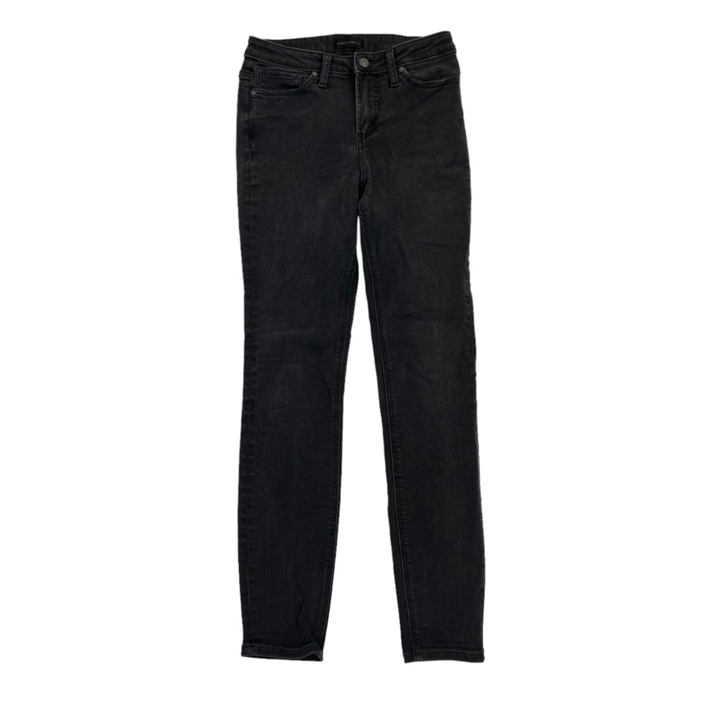 Silver Black High Note Skinny Jeans Size 26 Women’s